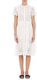 Sea Cotton Eyelet Belted Shirtdress at Barneys